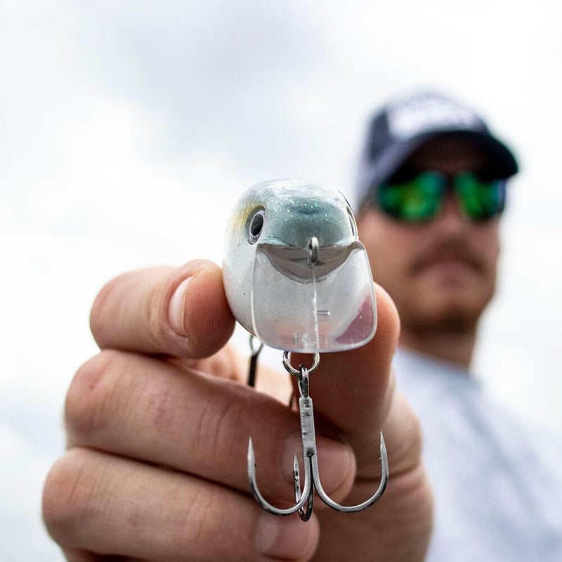 Strike King (HCKVD2.5W-590) KVD 2.5 Wake Bait Fishing Lure, 590 - Sexy Shad, 3/8 oz, Unique Clacking Sound - Image 3